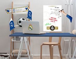 Imagicom boardwrm01 Madrid Chalkboard, Model Real Graphics, PVC, White, 0.1 X 49 X 68.5 cm