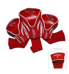 Team Golf NFL Lot de 3 couvertures de tête de Contour, Arizona Cardinals