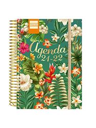 Finocam Secundaria - Agenda Secundaria 2021 2022 , 8º - 120x164 (pequeño), Multicolor (Tropical)