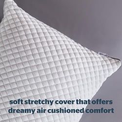 Silentnight Air Comfort Kussen - Luxe Hotel Kwaliteit Zacht Responsief Kussen Ideaal voor Voor-, Buik-, Rug- en Zijslapers - Hypoallergeen en Machine Wasbaar - Pack van 1