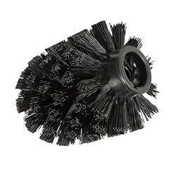 Wenko Escova de reserva preta com adaptador - com adaptador, plástico, 7,5 x 9,3 x 7,5 cm, preto