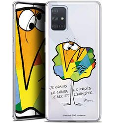 Caseink Beschermhoes voor Samsung Galaxy A71 (A715) (6,7) [officieel gelicentieerd product Collector Les Shadoks® Design warm of koud - zacht - ultra dun]