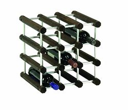 Foppapedretti Il Cantiniere Botellero, Madera, Aluminio, Wengè