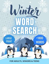 Frosty Finds: Winter Wordsearch Delights for Adults: cozy winter word search