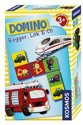 Domino Bagger, Lok & Co.: Mitbringspiel für 2 - 6 Spieler