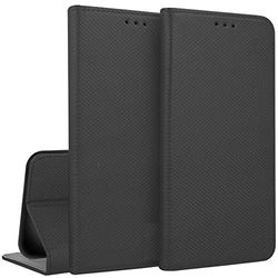 Compatible para Huawei Y6 Pro 2017 (SLA-L02 SLA-L03 SLA-L22) / Enjoy 7 / P9 Lite Mini 5.0" Funda Cover Stand Flip Libro Gel TPU Portafolio Imán Piel Imitación Porta Tarjetas Negro