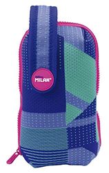 MILAN Set met etui, 19 cm, paars en groen, Lila en Groen, 19 cm, Etui