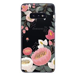 Novago Beschermhoesje voor Samsung Galaxy S10E, gel, zacht, transparant en robuust, met hoogwaardige print (groot)