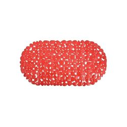 MSV "Pebbles" Badmat, Rood, 68 x 35 cm