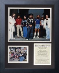 Legends Never Die Lynyrd Skynyrd ingelijste fotocollage, 11 bij 35 cm