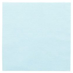 Garcia de pou Serviettes 1 Face "Like Linen" 70 G/M2 40X40 Cm Turquoise Spunlace - 600 unités