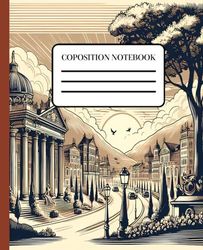 Coposition Notebook: Vintage Architecture and Landscape: Vintage Architecture and Landscape