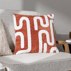 Hoem Vardan Chenille Jacquard fjäder rik fylld kudde
