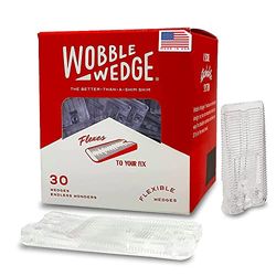 WOBBLE WEDGES 5030 Focus 12 S, zacht, helder, 30 stuks
