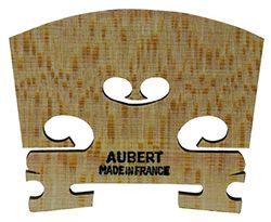 Aubert 405203 Violin Bridge Mirrored Wood 1/2 Foot Width 36 mm