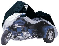 Nelson-Rigg Defender Extreme TRK355 - Capa para triciclo, preto e prateado