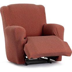 ECOMMERC3 Housse de canapé Universelle et Polyvalente avec Protection Facile à Placer pour Dossier, siège et accoudoirs Orange