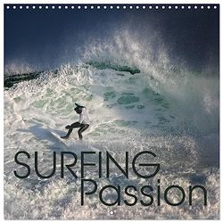 Surfing Passion (Wall Calendar 2026 12" x 24" / 30 x 60 cm (open)) CALVENDO 12 Month Wall Calendar