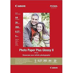 Canon PP-201 A 4 20f. 275 g Papier photo plus Glossy II, Blanc, 1