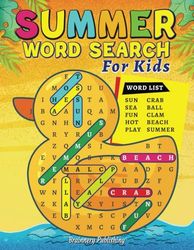 Summer Word Search for Kids: Educational and Fun Word Searches for Kids | Summer Learning Made Easy and Entertaining