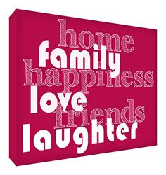 Feel Good Art Format A6 Diamant Acrylique poli Decor/Momento Bloc (14,8 x 10,5 x 2 x 2 cm, petit, Framboise)