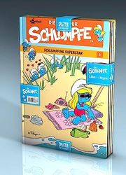 Die Schlümpfe Ferienpaket: 3 Bände + 1 Magazin: Comics aus Schlumpfhausen für schlumpfige Lesestunden: 1 + 8