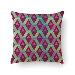 Doge Milano Coussin avec impression numérique, 100% Made in Italy, Coussin de canapé décoratif, amovible et lavable, modèle Oletta, 40x40x5 cm