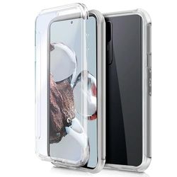 Cool 3D Silicone Case for Xiaomi 12T / 12T Pro (Transparent Front + Back)