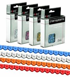 Point Kette Half Link MK 918-1/2 x 1/8-102 Glieder corrente, unissexo para adulto, vermelho, 19 x 19 x 8 cm