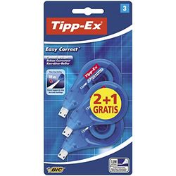 Tipp-Ex Easy Correct - Nastro correttore, ultra lungo, 3 pezzi