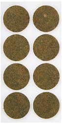 Fackelmann 62703 Felt Pads, Brown, 8 Units