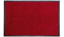 LAKO Schoonloopmat Solero, polyamide, 440 rood, 90 x 60 x 0,6