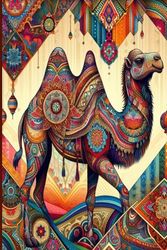 Camel Ship of the Desert Journal: Symbols of endurance, strength, and survival in the face of adversity. Ideal Travel History gifts