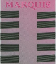 Efalock Professional Marquis brown haarklem, per stuk verpakt, 1 x 100 stuks