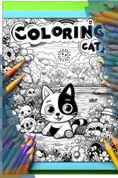 Coloring cat 1