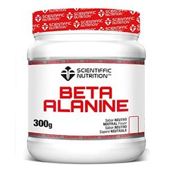 Scientiffic Nutrition - Beta Alanine, Beta Alanina Pura en Polvo, Aminoácido No Esencial que Retrasa la Fatiga Consiguiendo Aumentar el Rendimiento Deportivo - 300g, Sabor Neutro