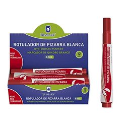 POE ROTULADOR PIZARRA ROJO BISMARK 3 MM