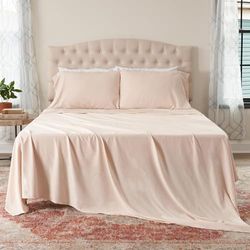 Northwest Ashford - Juego de Ropa de Cama, tamaño King, Color Gris Topo