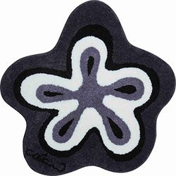 Grund Colani 1 Tapis de Bain, Polyacrylique Supersoft, Anthracite, 120 cm