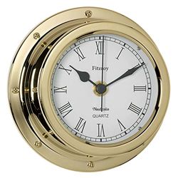 Nauticalia Fitzroy - Reloj (fijación rápida, latón, 15 cm)