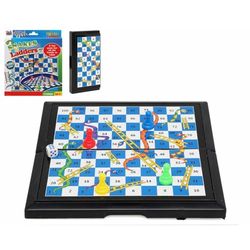 BigBuy Fun Juego de Mesa Snakes & Ladders 21 x 8,5 cm