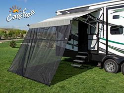 CAREFREE 701708ACD Bloque la Fermeture éclair EZ pour véhicule récréatif Noir 5,2 x 2,4 m