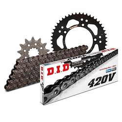 Kettingset DID staal 420V / 112 clipslot voor KTM SX 60/65 cc bouwjaar 1998-2001