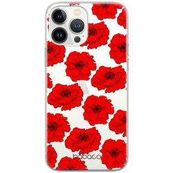 ERT GROUP mobiltelefonfodral för Samsung A51 originalt och officiellt licensierat Babaco mönster Flowers 018 Vit optimalt anpassad till formen på mobiltelefonen, gedeeltelijk transparant