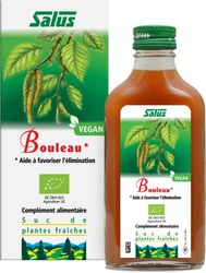 Salus – Bouleau BIO – Complément Alimentaire à Base de Suc d'Aubépine BIO – favorise l'élimination rénale de l'eau et contribue au fonctionnement des voies urinaires – Végan, Sans Additifs – 200 ml