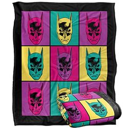 BATMAN Copriletto Silky Touch super morbido 152 x 127 cm
