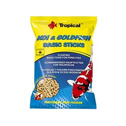 Tropical Koi&Goldfish Basic Sticks 1000ml / 90g - Aliment de Base Flottant pour carpes koï et Poissons d'étang