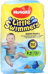 Huggies Little Swimmers Pieluchy do Pływania, Rozmiar 3-4