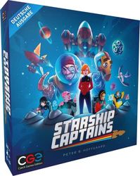 Starship-Captains Czech Games Edition German Board Game for 1-4 People from 12 Years