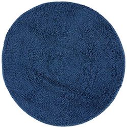 MSV Tapis de Bain Bleu foncé Unique